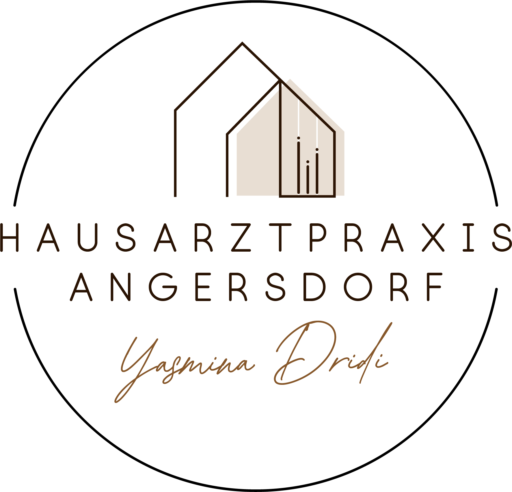 Hausarztpraxis Angersdorf Yasmina Dridi Logo